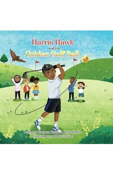 Harris Hawk and the Golden Golf Ball