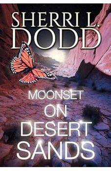 Moonset on Desert Sands